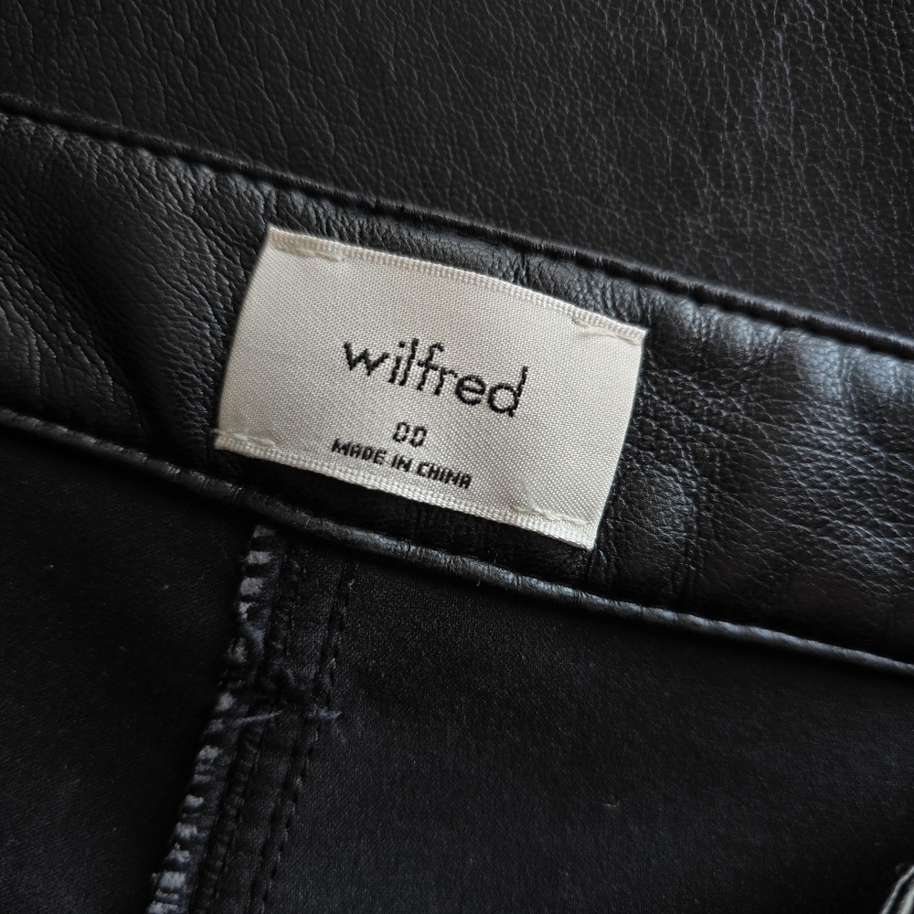 🍁Aritzia Wilfred The Melina Pant, Seen On Megan Fox & Kendall Jenner, Size 00 - Picture 12 of 14
